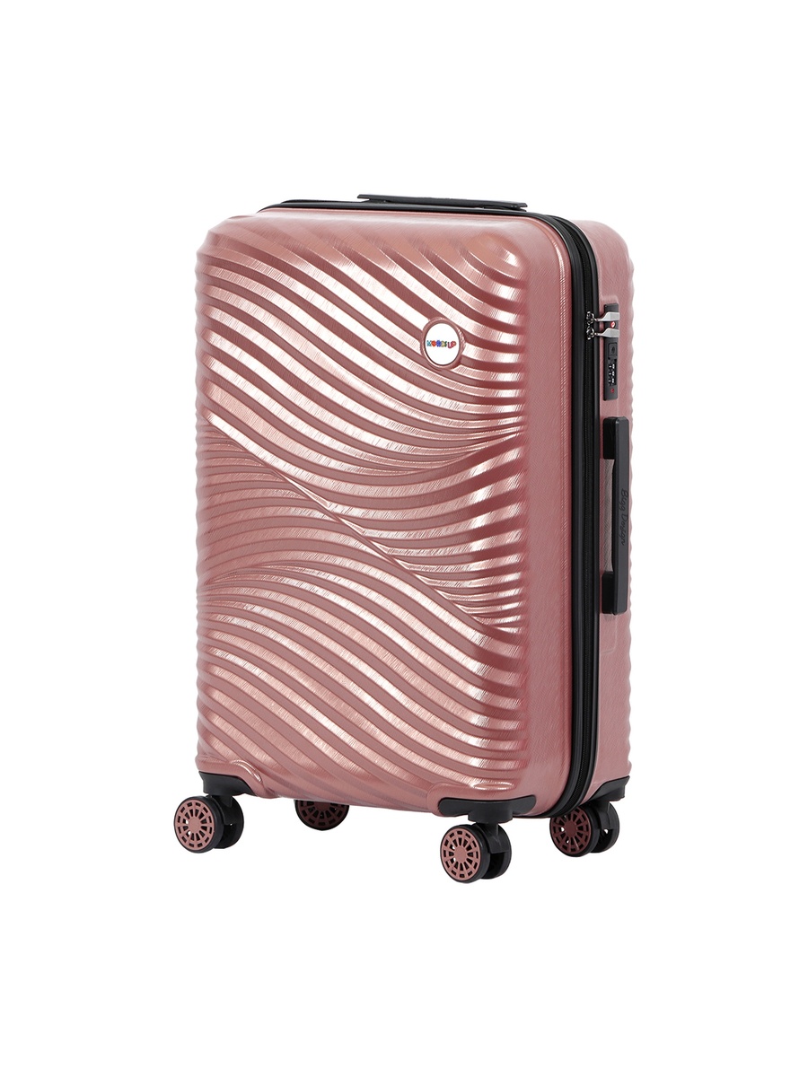 Moods Up Carry On Luggage, Rosegold 20 Inch