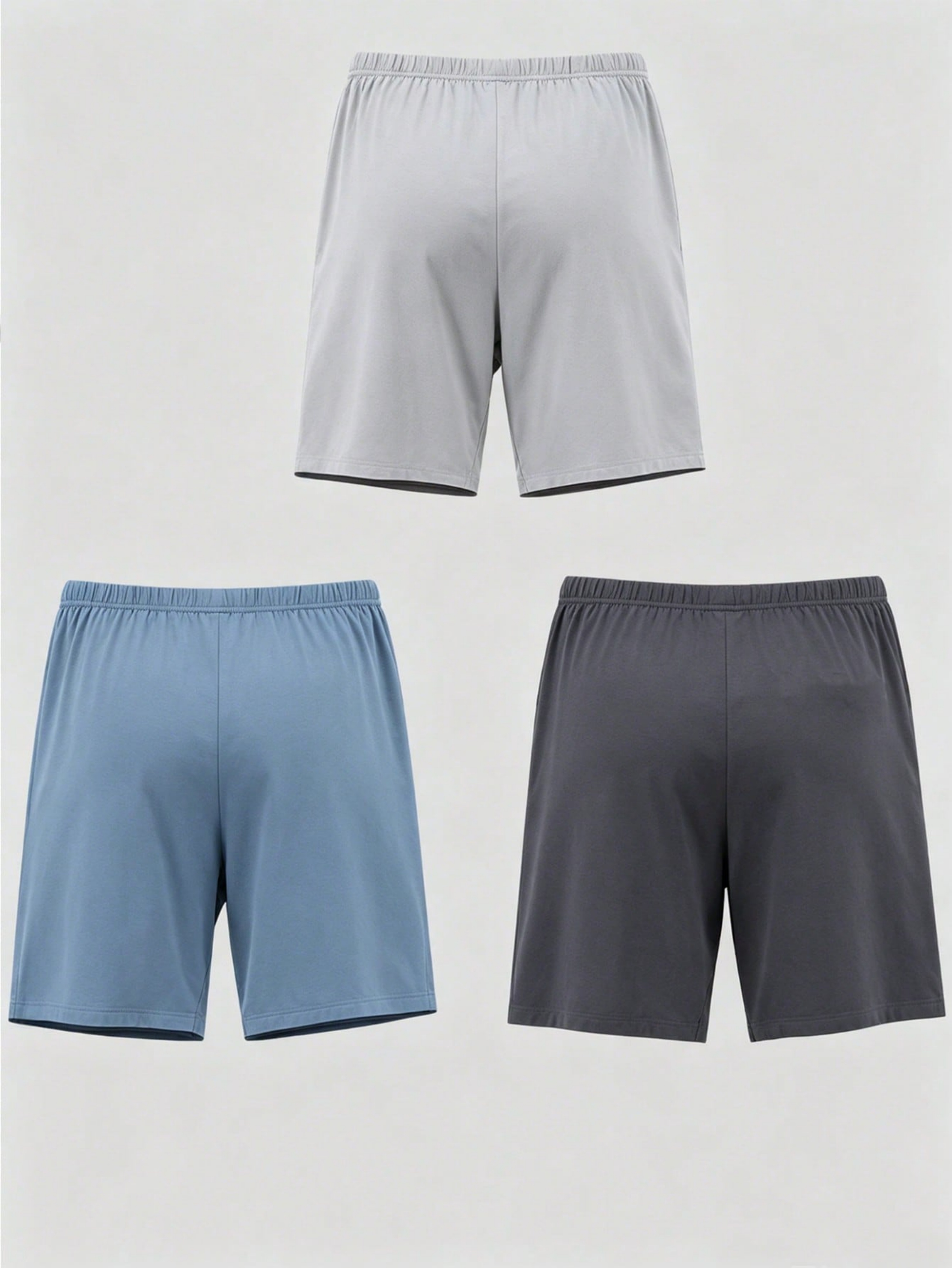 Pack of 3 - Multi-Color Relaxed Fit Pyjama Shorts