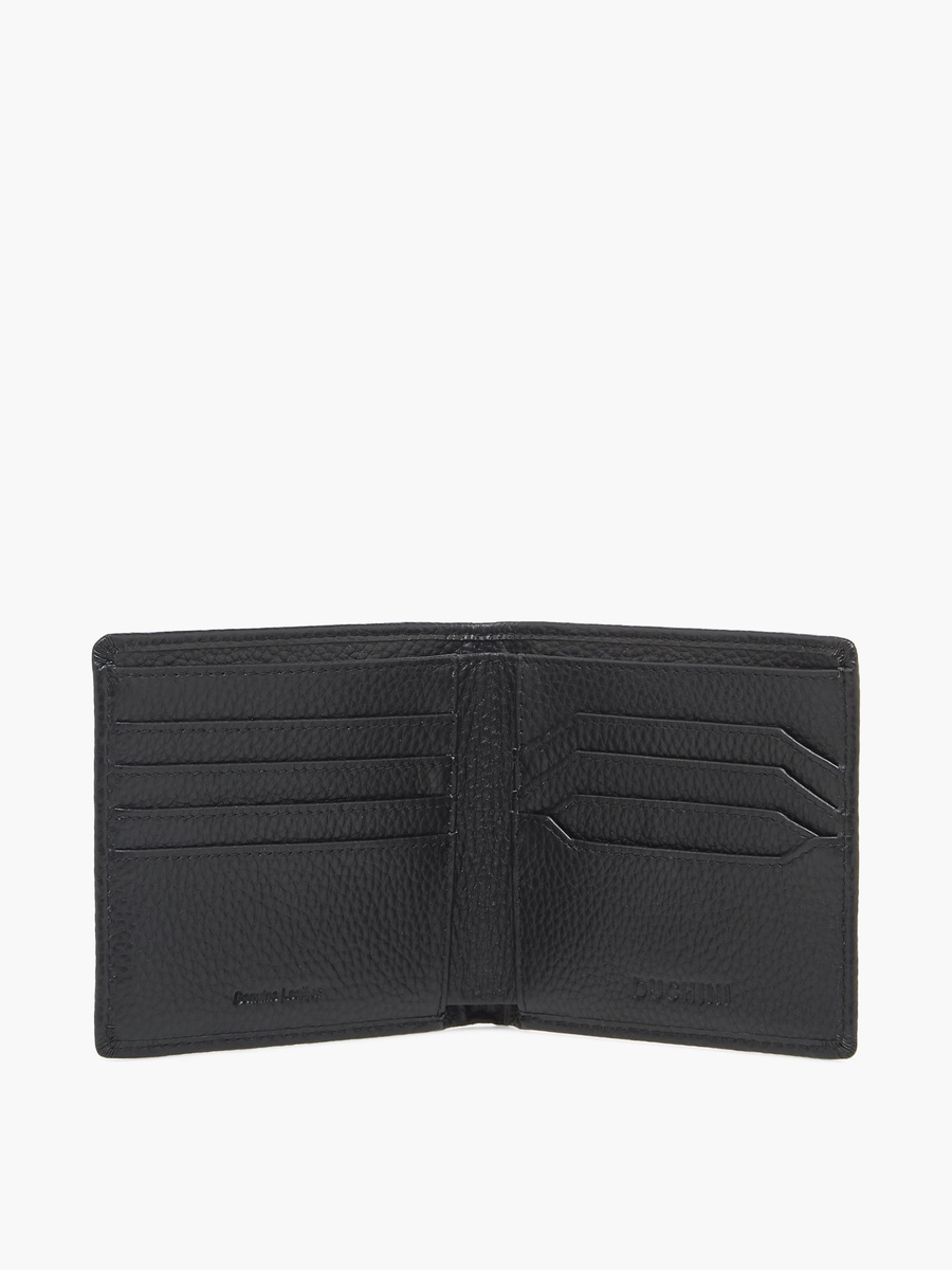 Men Leather Bi-Fold Wallet