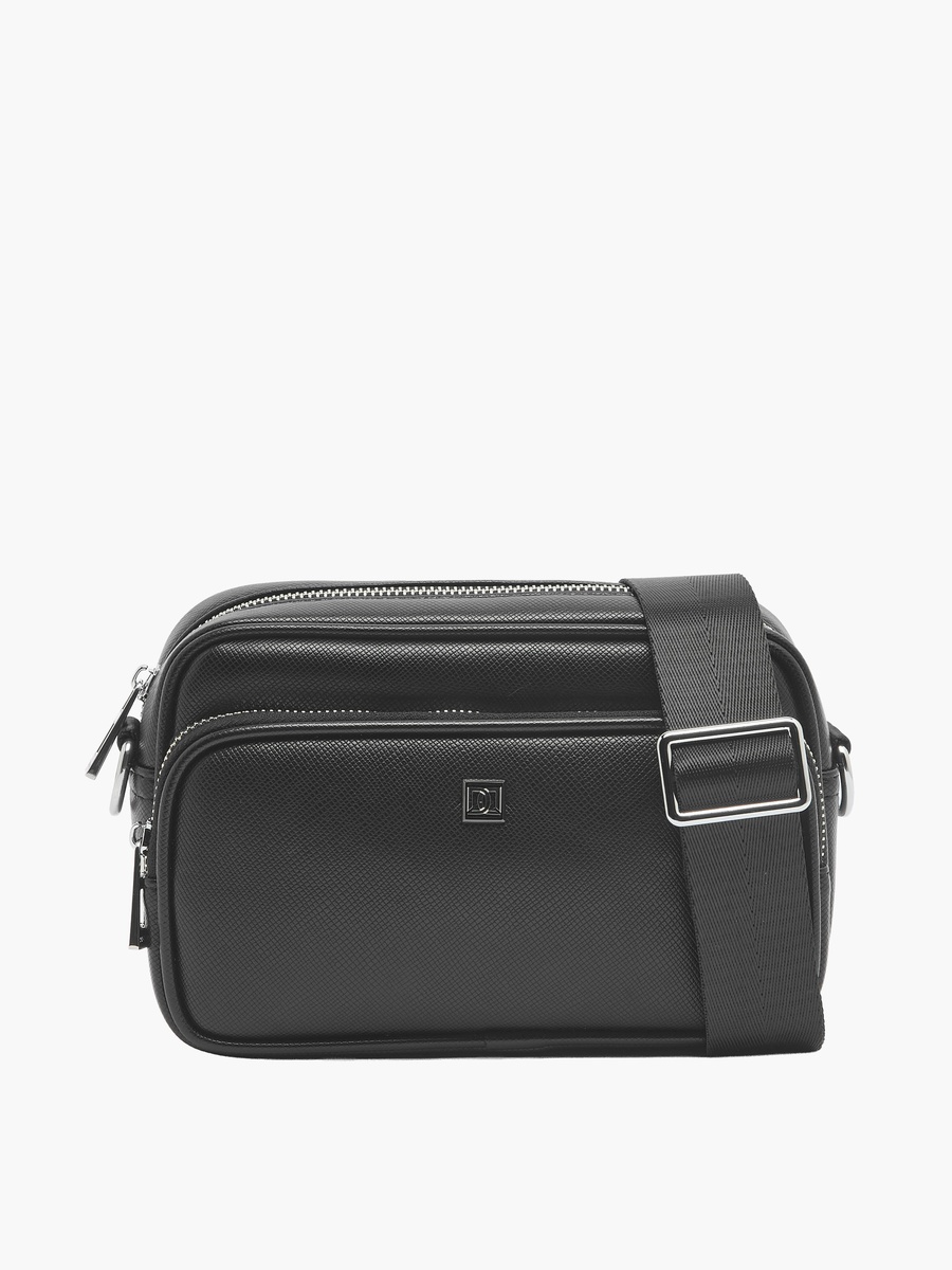 Men Detachable Strap Crossbody Bag