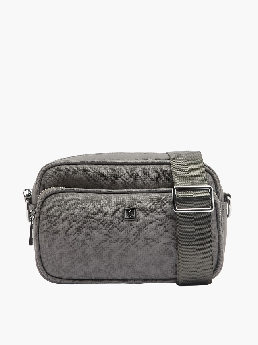 Men Detachable Strap Crossbody Bag