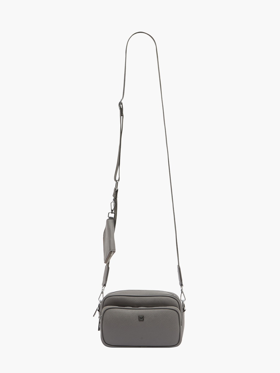 Men Detachable Strap Crossbody Bag