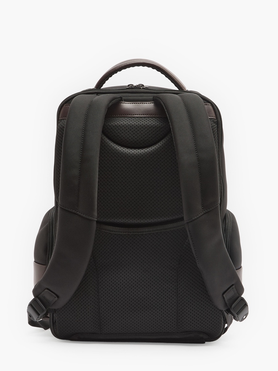 Men Padded Shoulder Strap Backpack