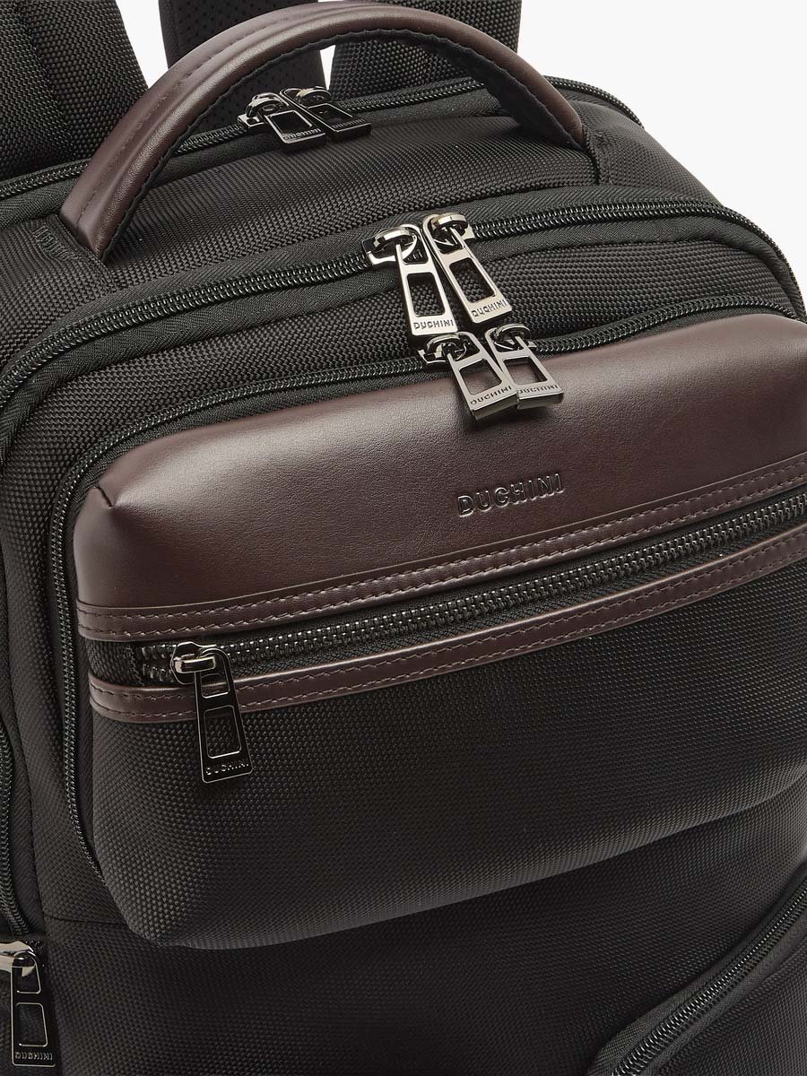 Men Padded Shoulder Strap Backpack