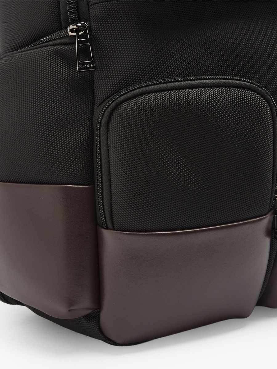 Men Padded Shoulder Strap Backpack