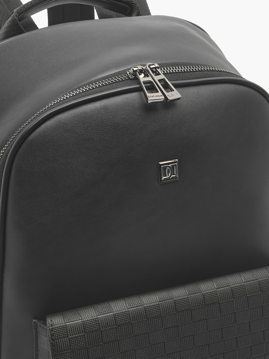 Men Padded Shoulder Strap Backpack