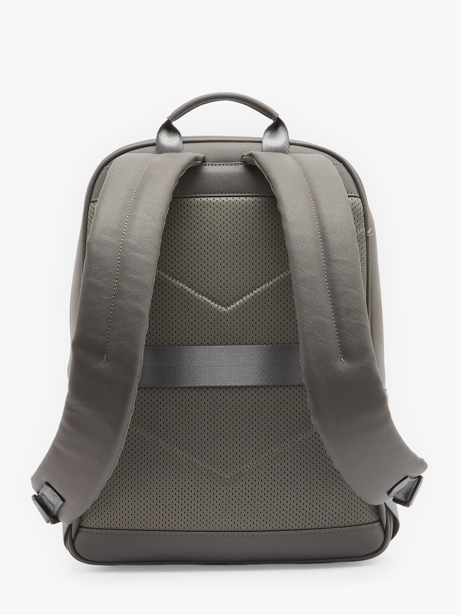 Men Padded Shoulder Strap Backpack