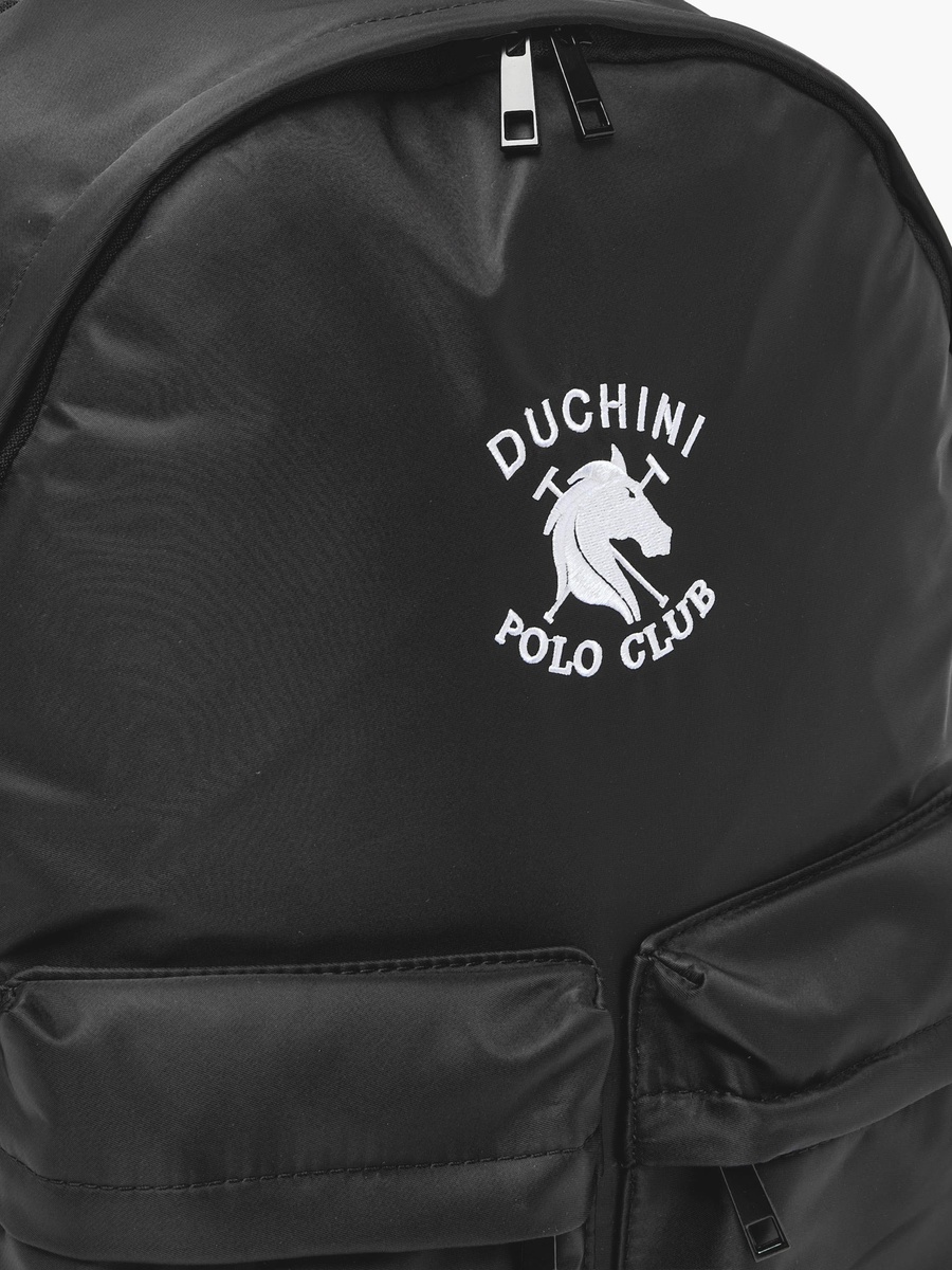 Men Logo Embroidered Backpack
