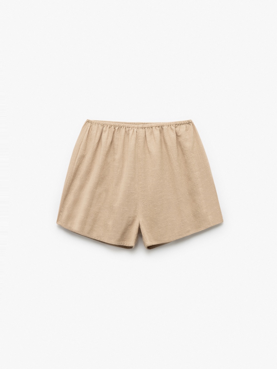 Embroidered Mini Shorts