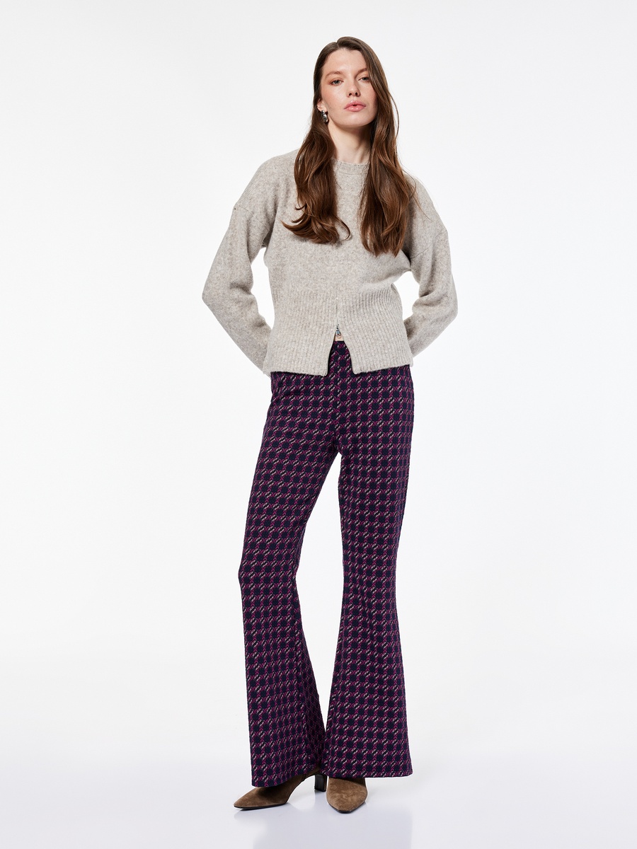 Printed Flared Pants