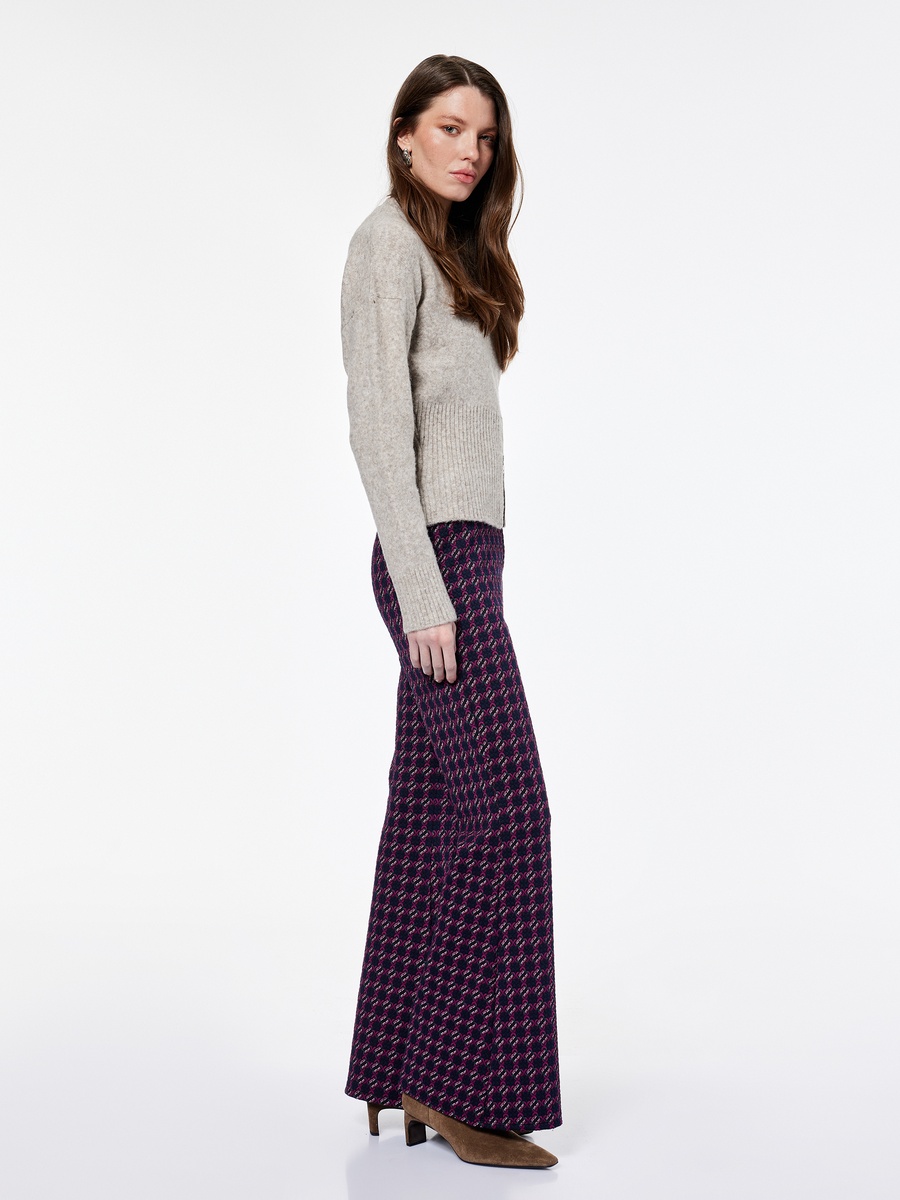 Printed Flared Pants