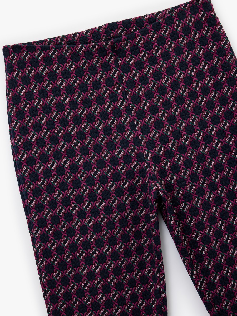 Printed Flared Pants