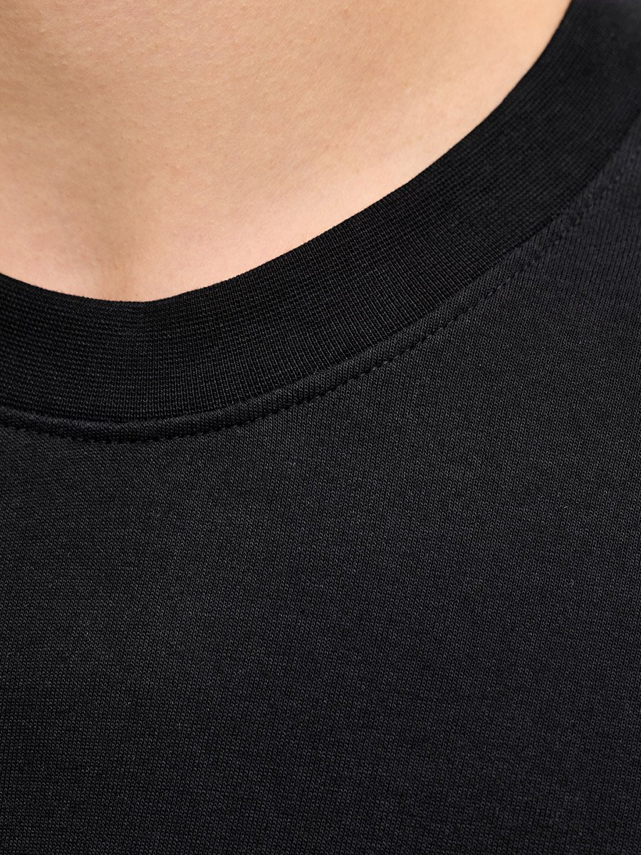 Black JCOFUSION Graphic Print Short Sleeves T-Shirt