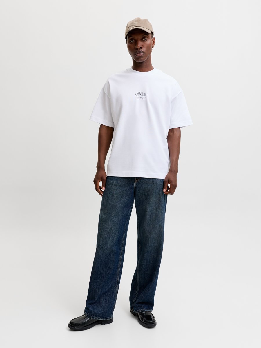 White Regular Fit Cotton T-Shirt