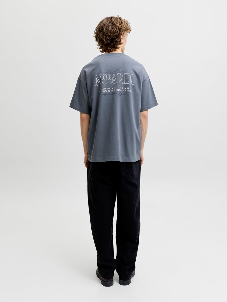 Charcoal Regular Fit Cotton T-Shirt