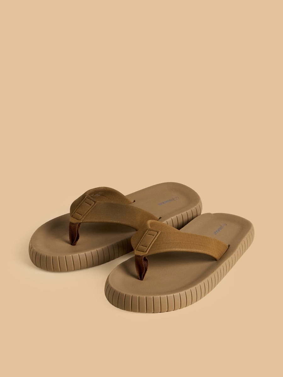 Ribbed Slippers