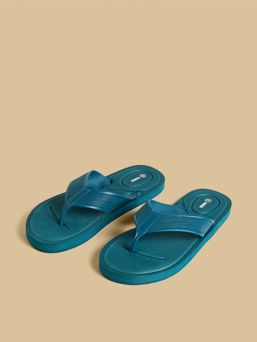 Textured Flip Flops