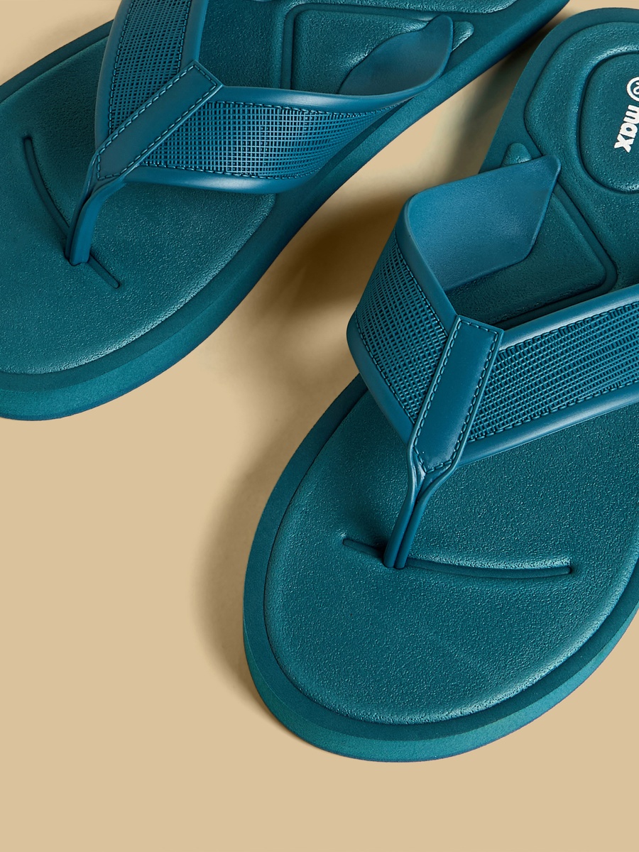 Textured Flip Flops