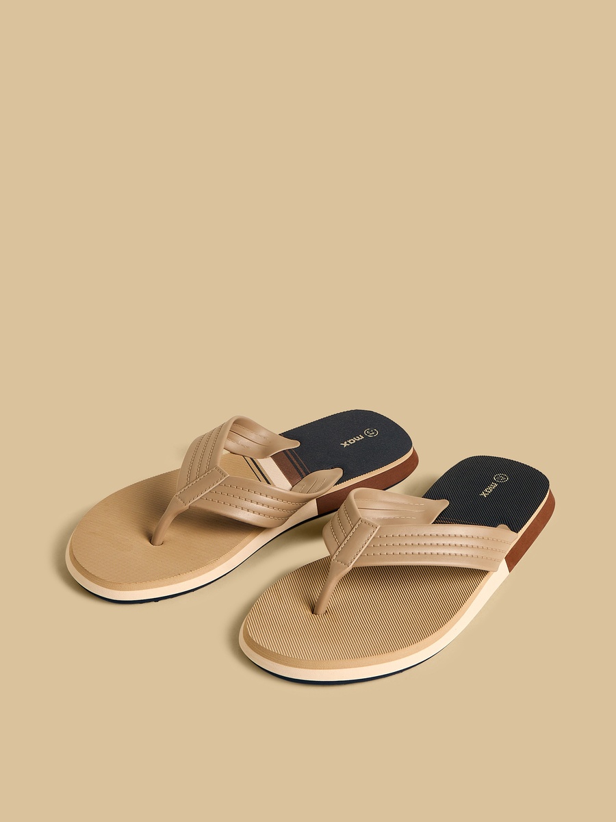 Textured Flip Flops