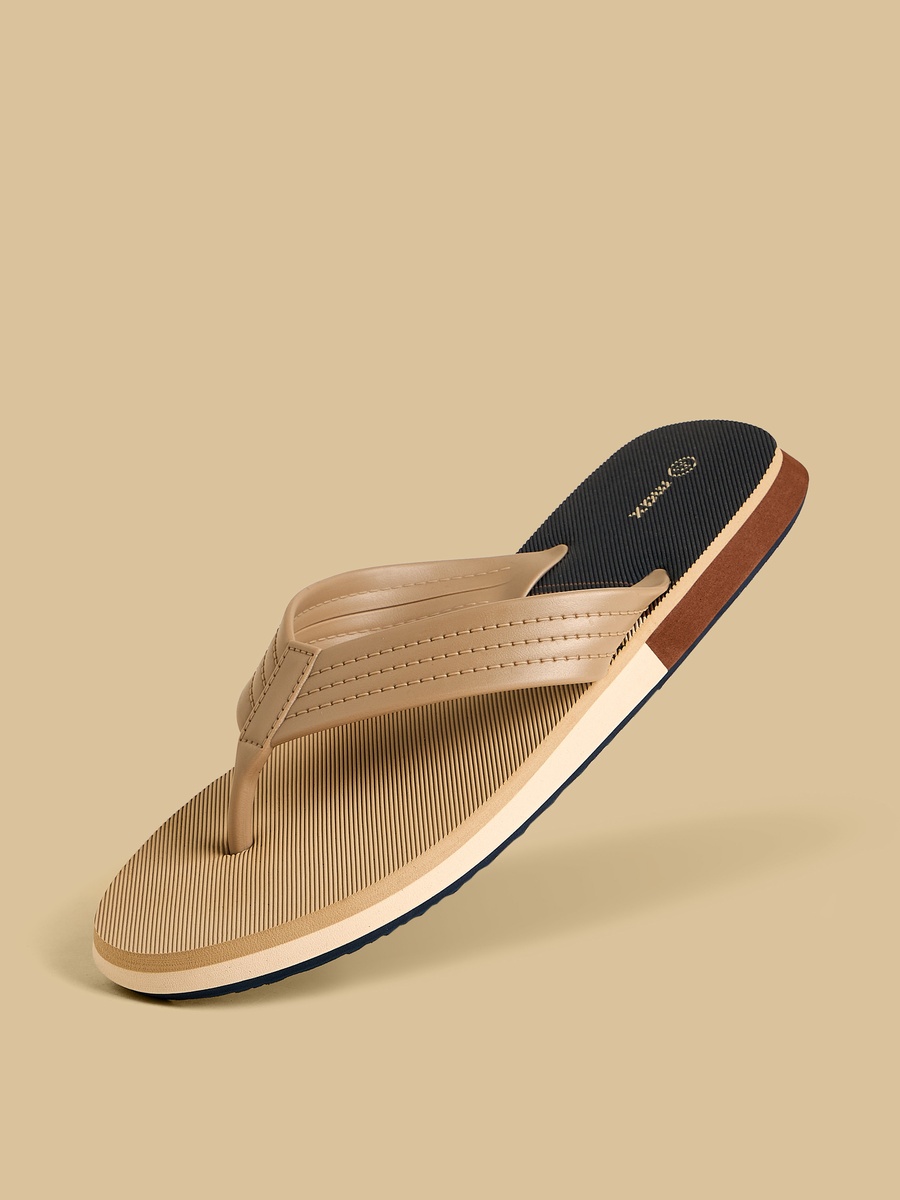 Textured Flip Flops