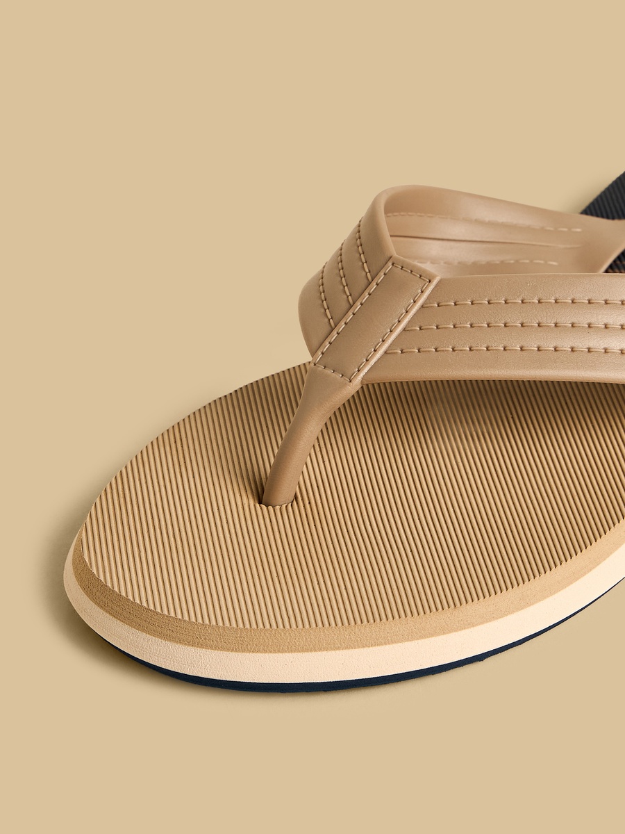 Textured Flip Flops