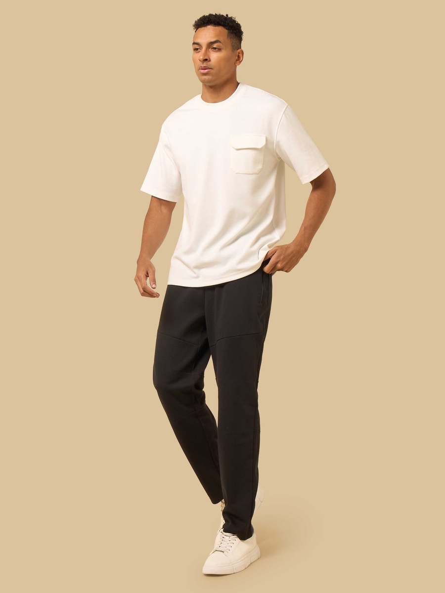 Panelled Relaxed Fit Joggers
