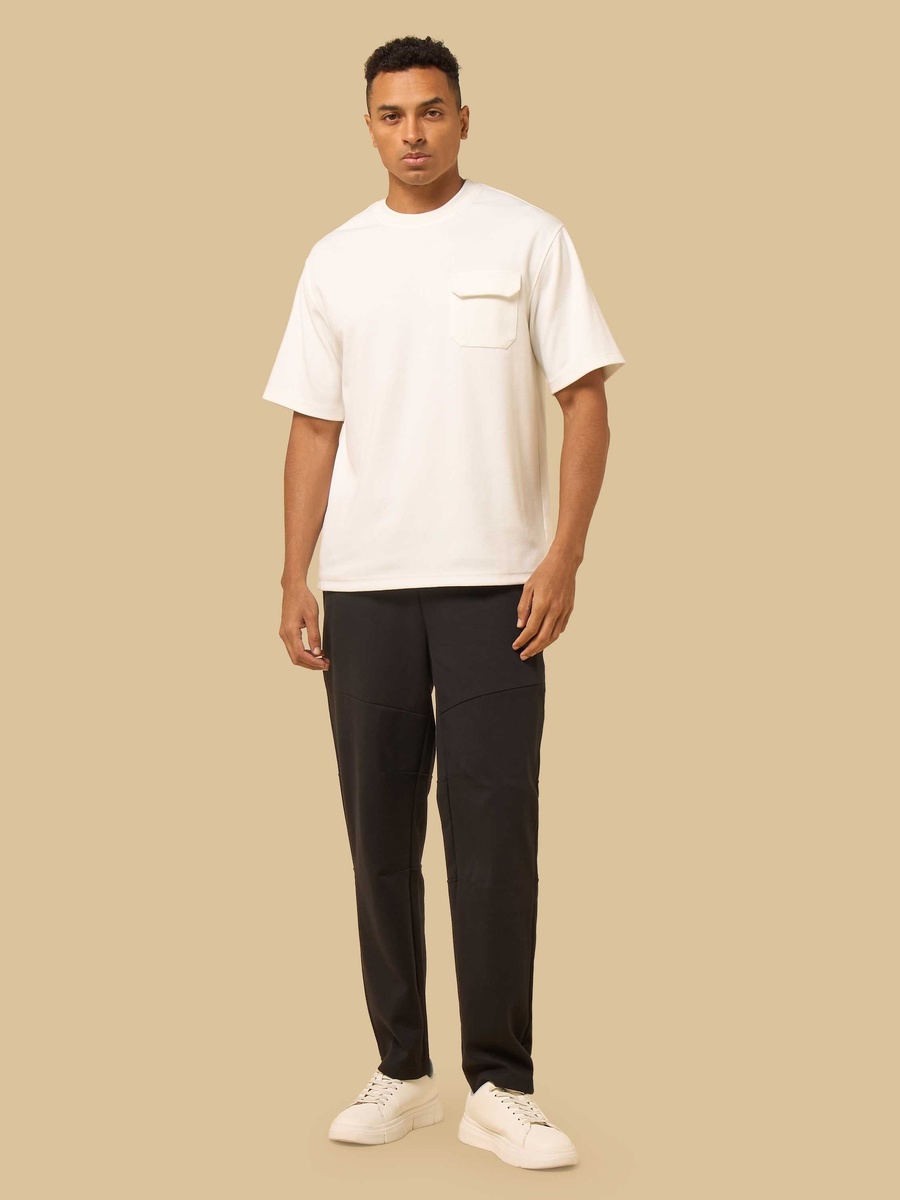 Panelled Relaxed Fit Joggers