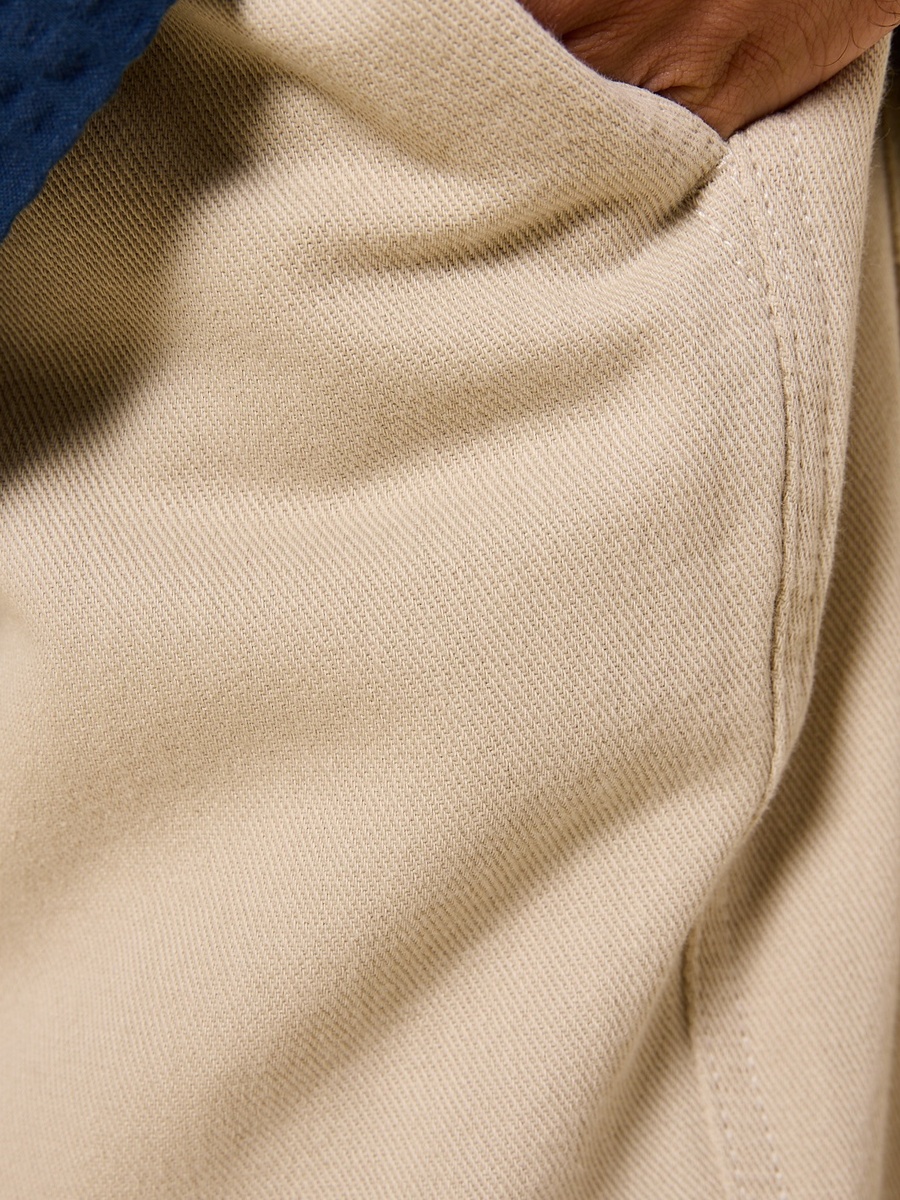 Linen Blend Twill Pants
