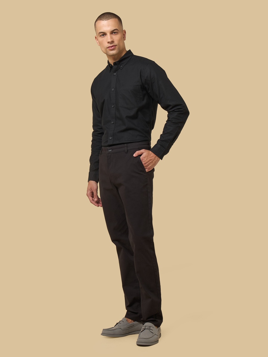 Slim Fit Linen Chinos