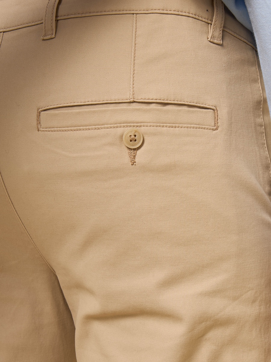 Slim Fit Linen Chinos