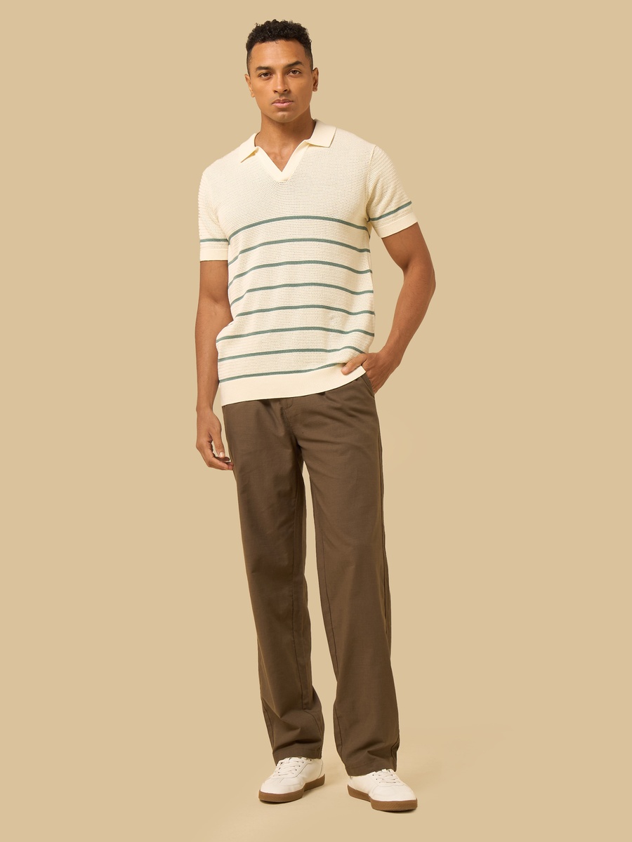 Mid-Rise Relaxed Fit Pants