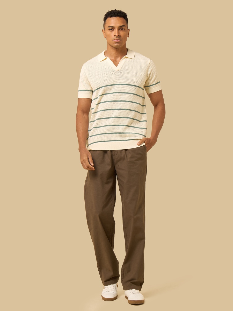 Mid-Rise Relaxed Fit Pants