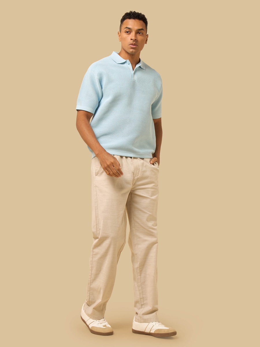 Mid-Rise Relaxed Fit Pants