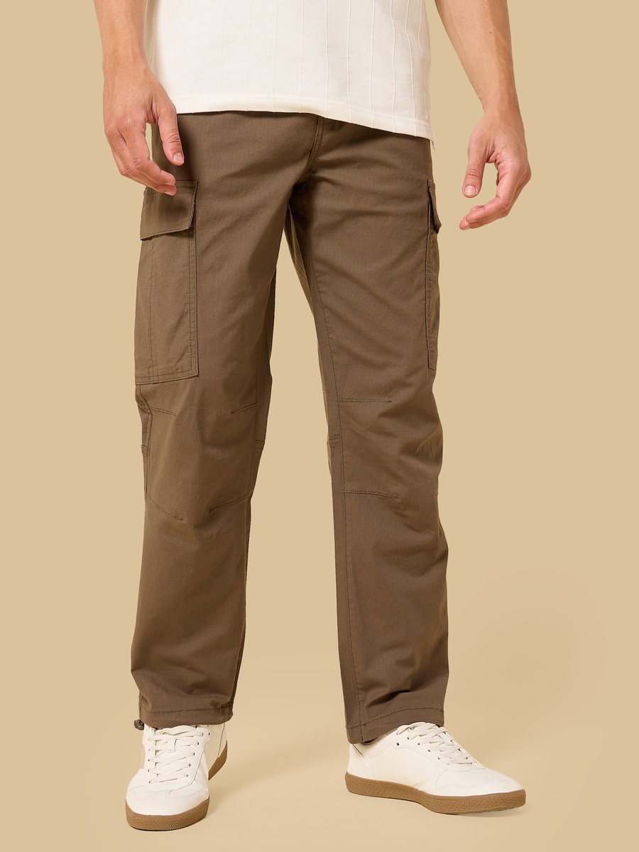 Relaxed Fit Ripstop Cargo Pants