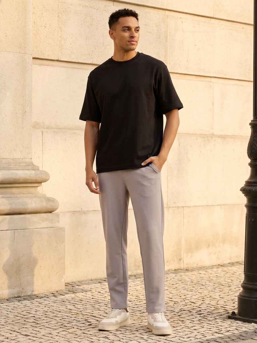 Plain Track Pants