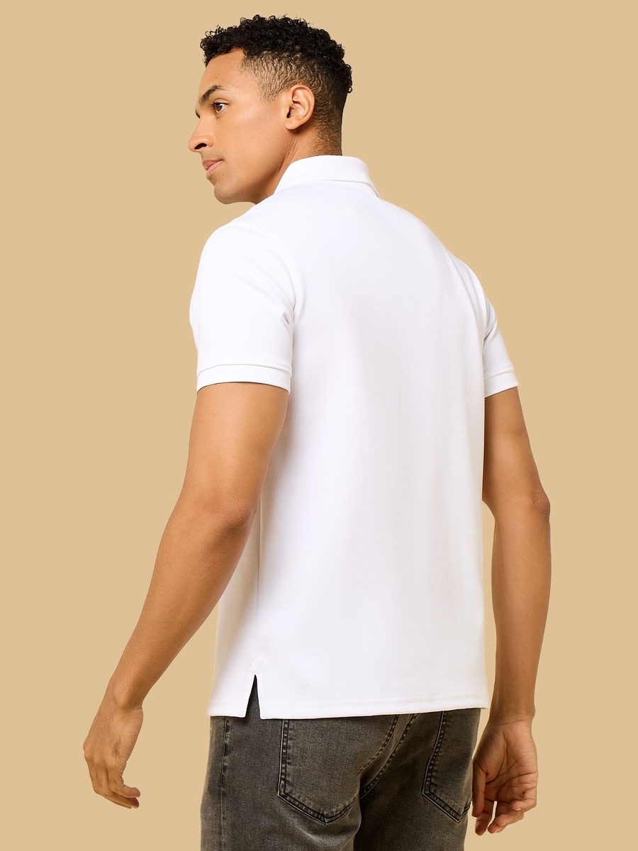 Embroidered Interlock Polo T-Shirt