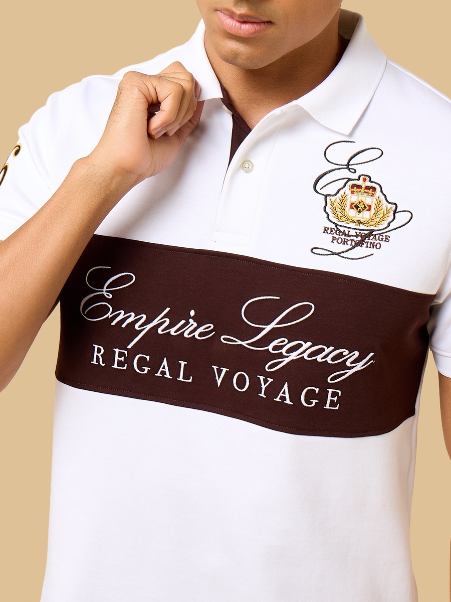 Embroidered Interlock Polo T-Shirt