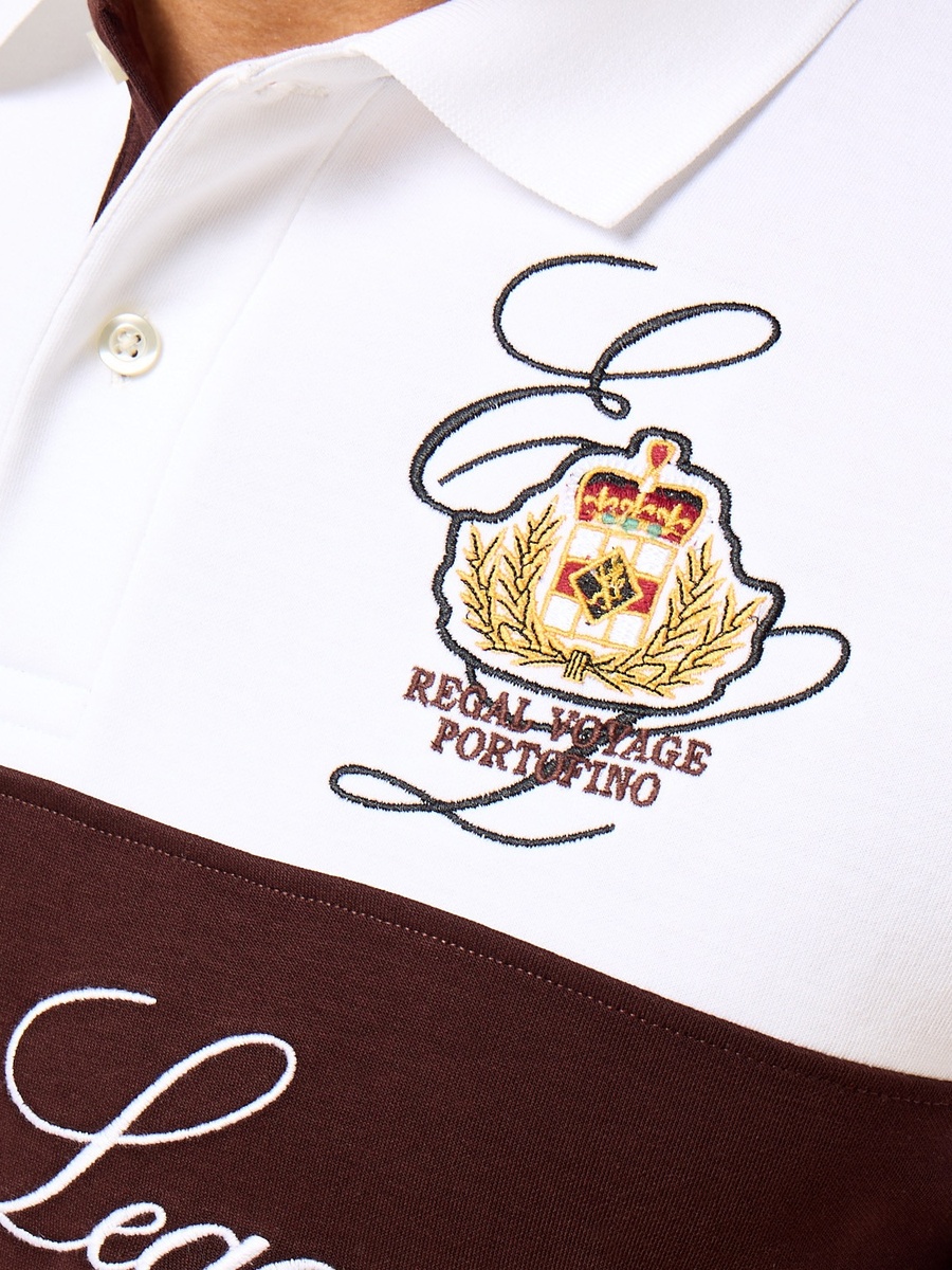 Embroidered Interlock Polo T-Shirt