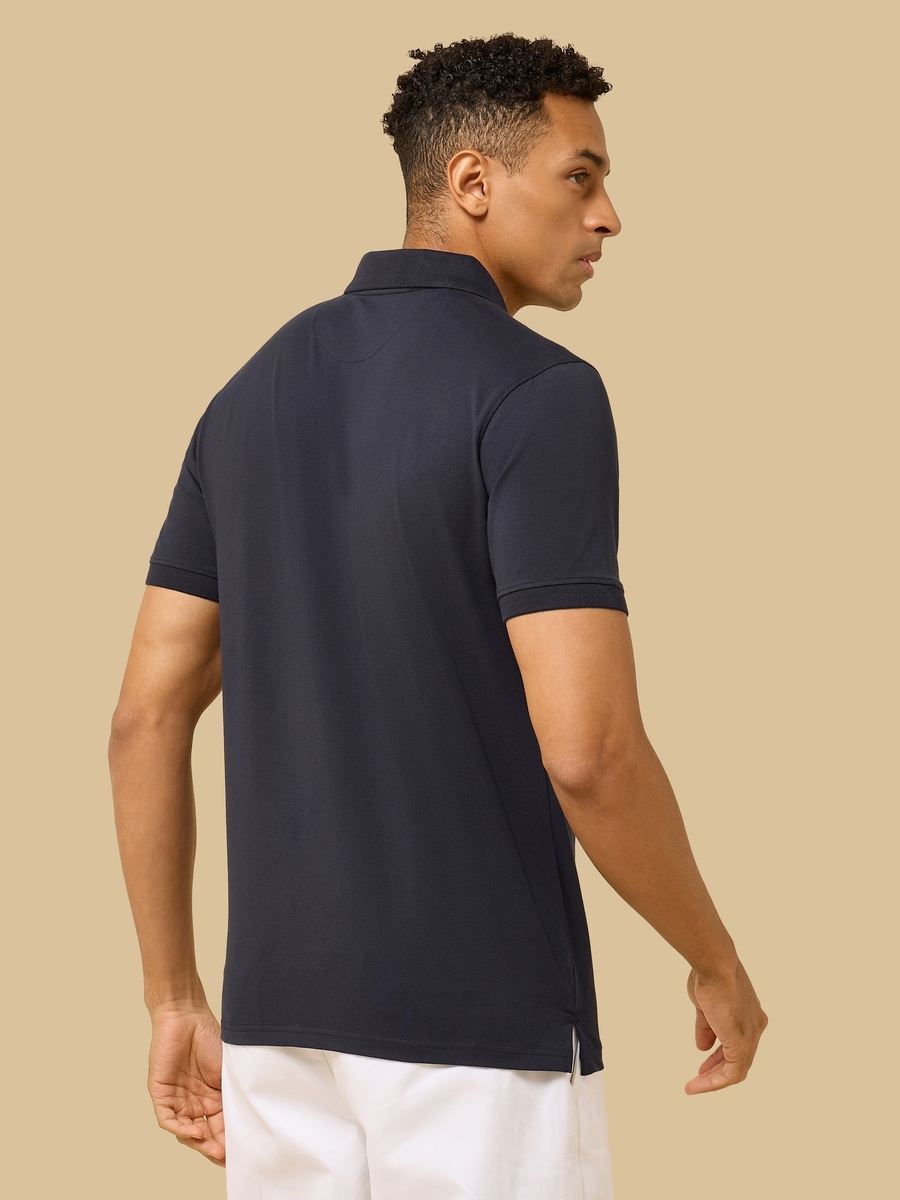 Embroidered Logo Polo T-Shirt