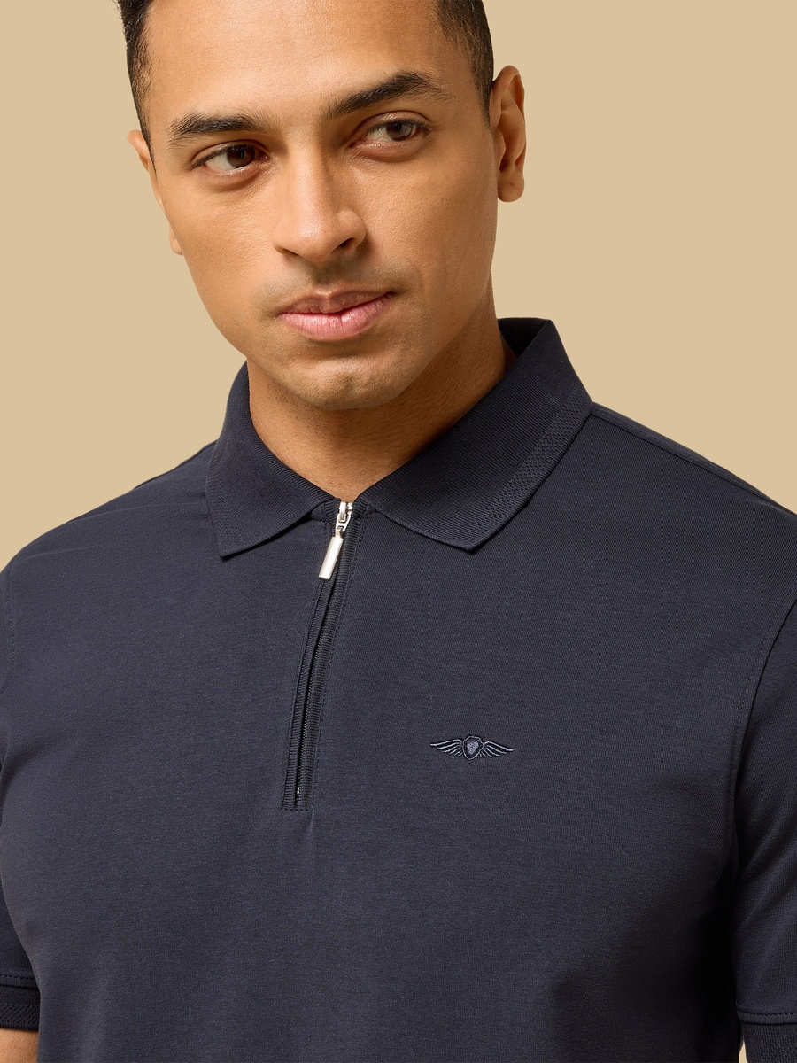 Embroidered Logo Polo T-Shirt