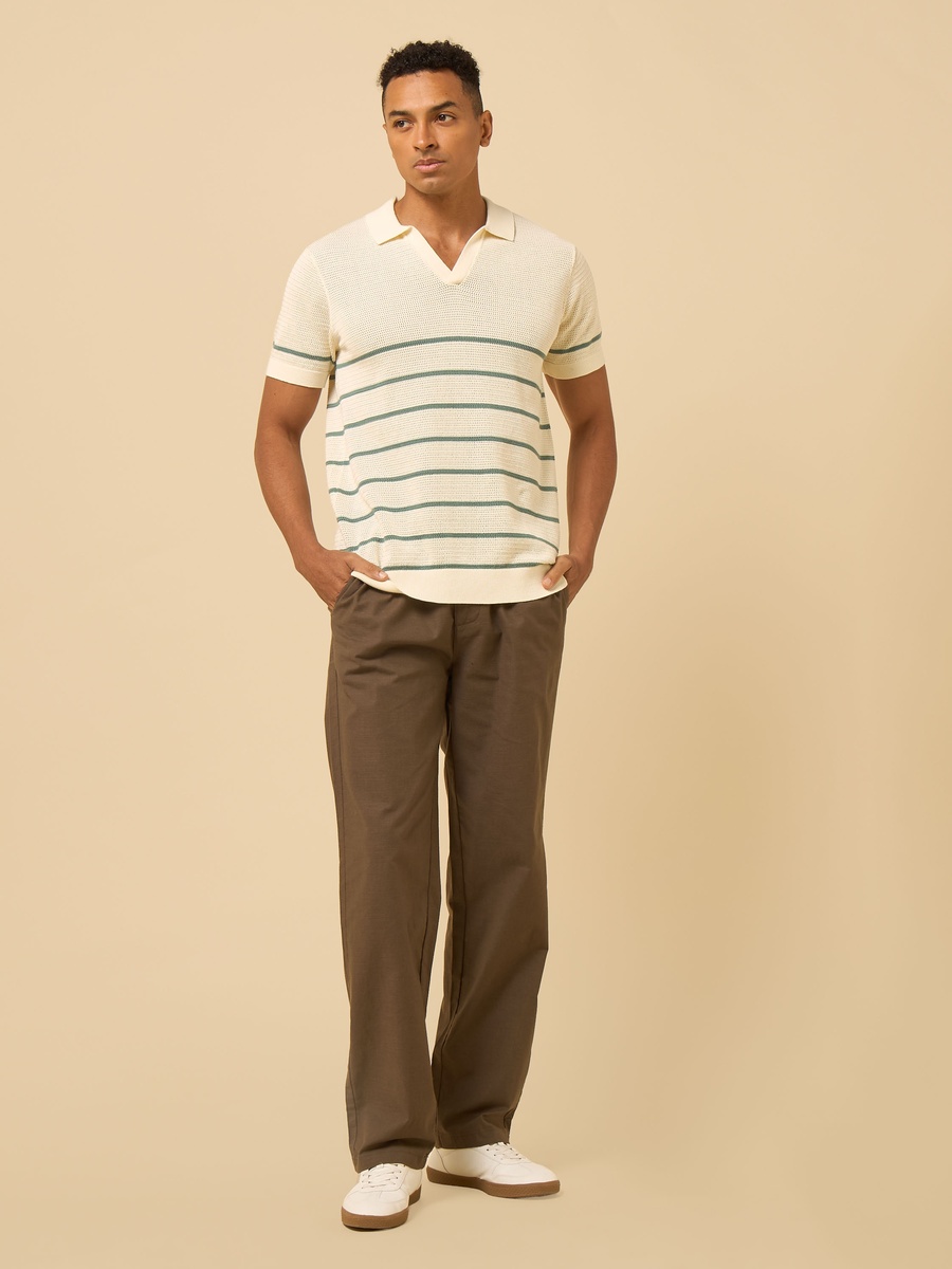 Striped Polo T-Shirt