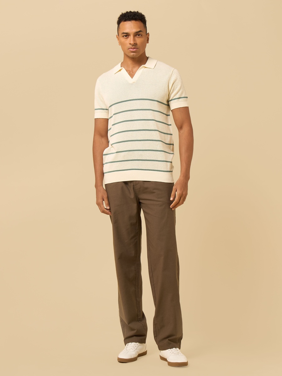 Striped Polo T-Shirt
