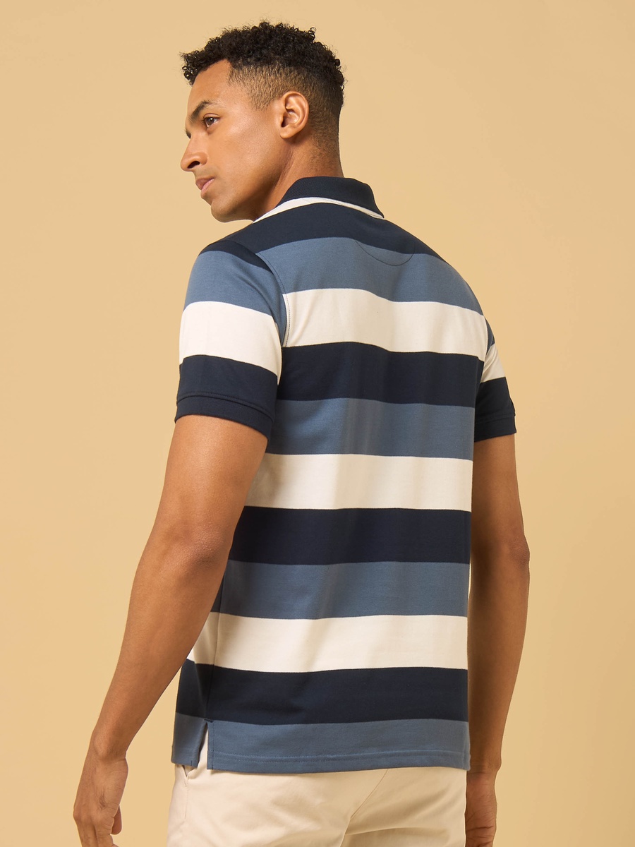 Striped Polo T-Shirt