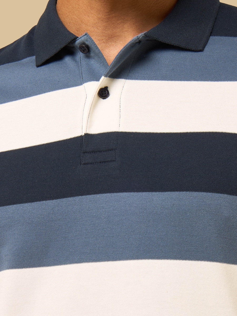 Striped Polo T-Shirt