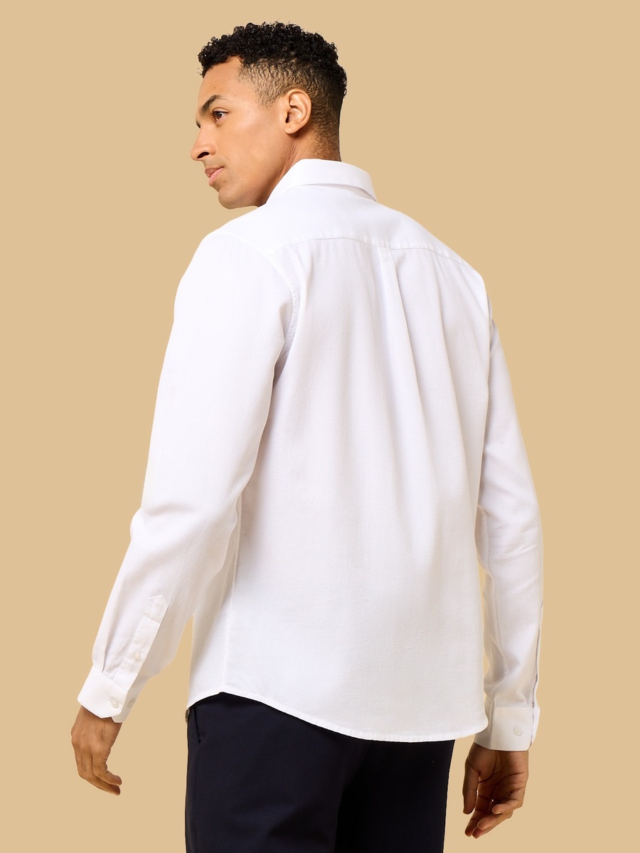Waffle Textured Dobby Shirt