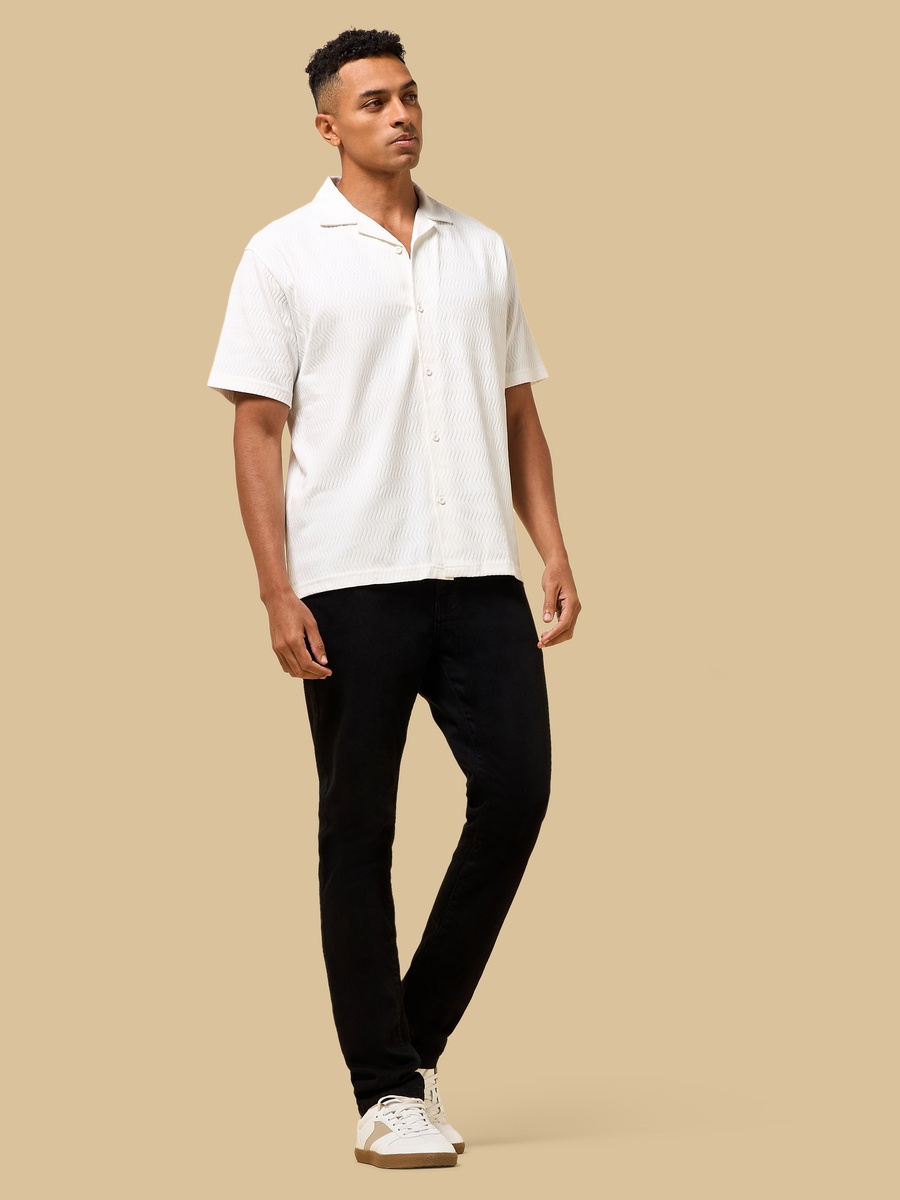Jacquard Textured Shirt