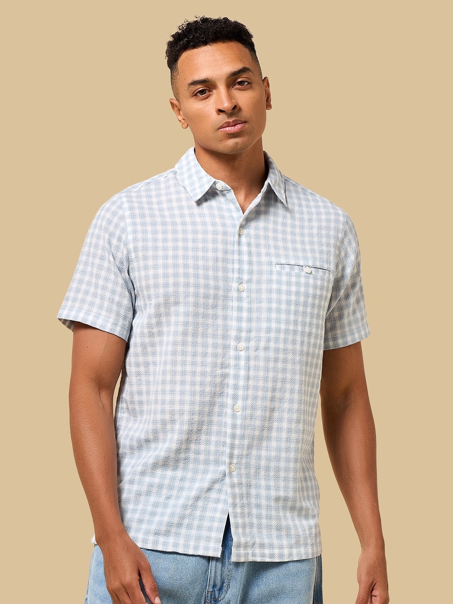 Regular Fit Checked Shirt