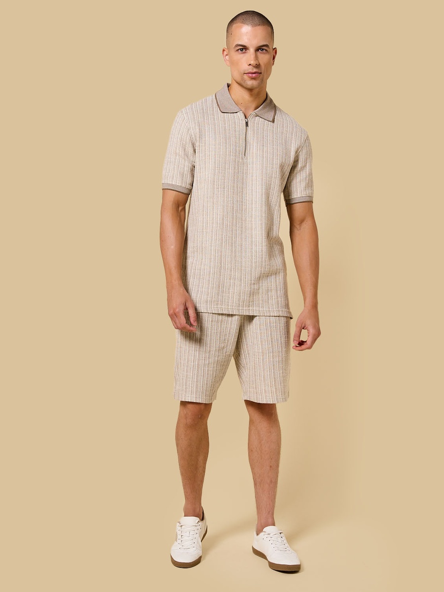 Textured Shorts