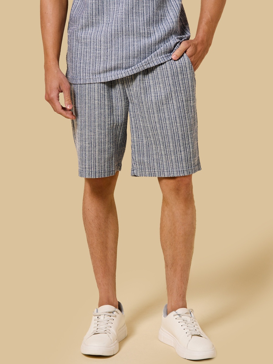 Textured Shorts