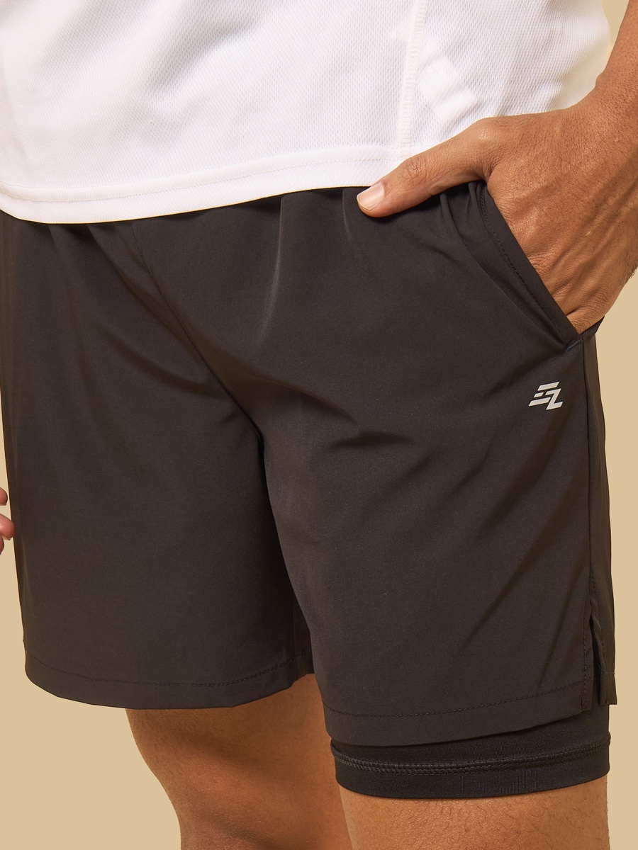 Hybrid Shorts with Pockets